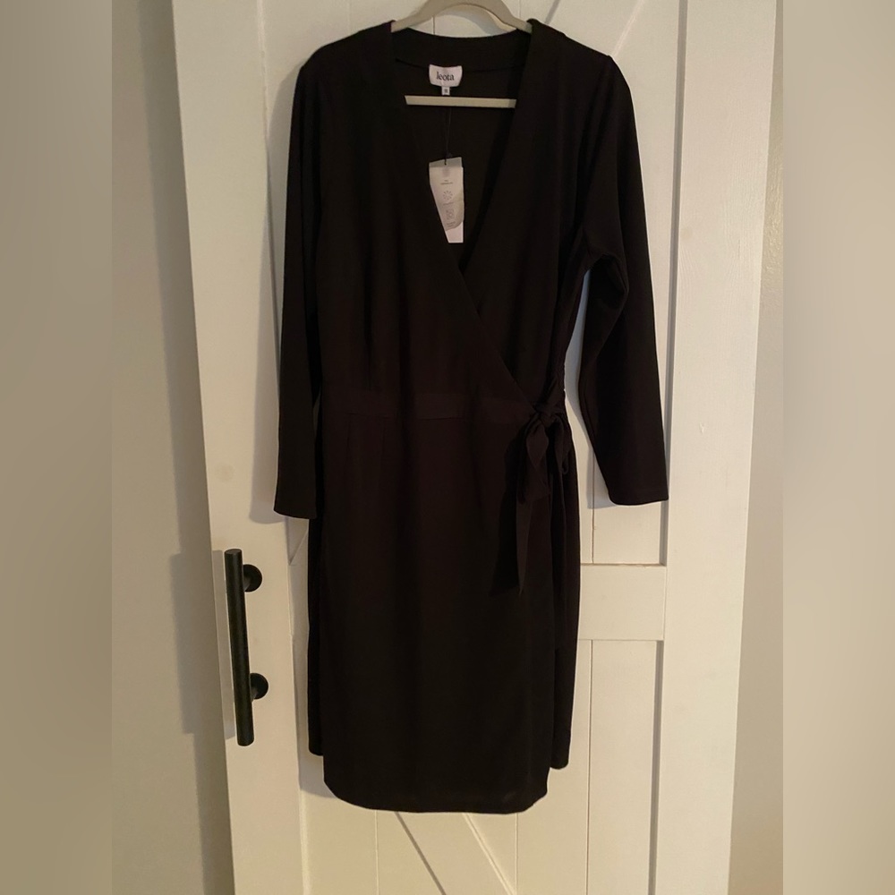 Leota black dress